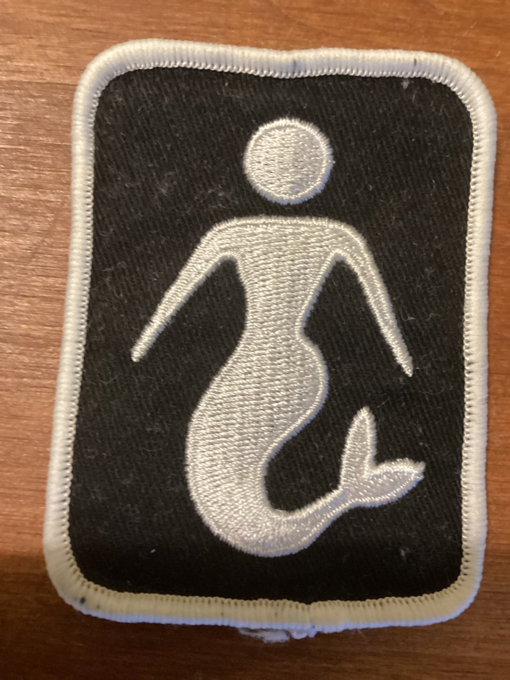 Mermaid, merman, merperson non-binary gender neutral patch